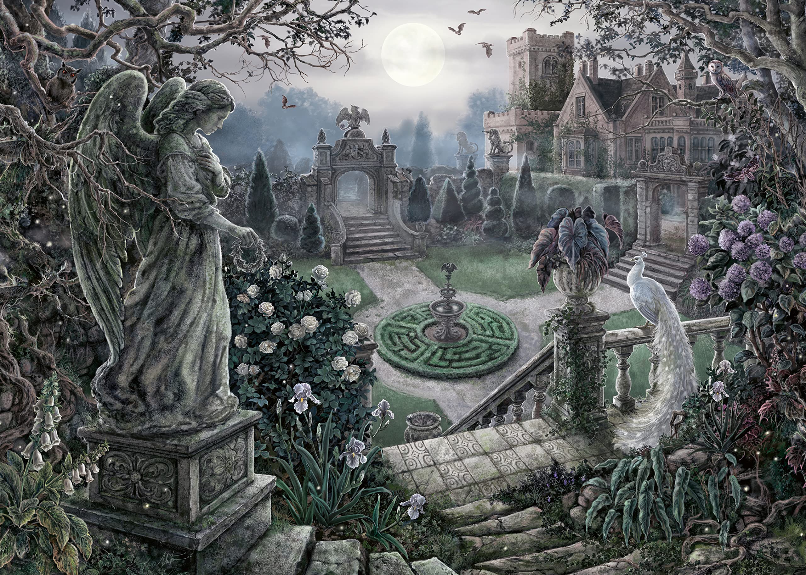 Amazon.com: Ravensburger Escape: Midnight in The Garden 368